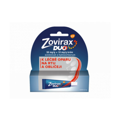 ZOVIRAX DUO DRM 50MG/G+10MG/G CRM 1X2G II