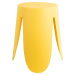 Žlutá plastová stolička Ravish – Leitmotiv