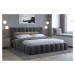Čalouněná postel LAMICA 180 cm kovový rošt Monolith 85