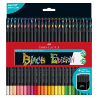 Faber-Castell Faber-Castell, 116450, Black Edition, Supersoft, sada ergonometrických pastelek s 