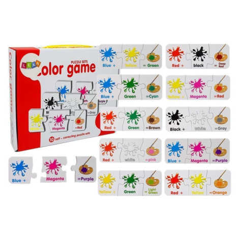 mamido  Vzdělávací puzzle barvy