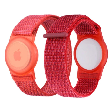 Pásek na ruku pro AirTag Mobile Origin AirTag Strap - červený