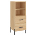 vidaXL Skříň highboard dub sonoma 34,5 x 34 x 180 cm kompozitní dřevo