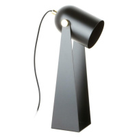 ZUMALINE A2056-MBK ARIES stolní pracovní lampa matná černá/zlatá