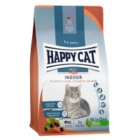 Happy Cat Indoor Adult atlantický losos 3 × 4 kg