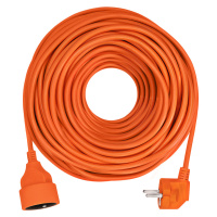 SOLIGHT PS11 prodlužovací kabel - spojka, 1 zásuvka, 40 m, 3 x 1,5mm2, oranžová
