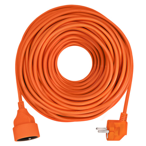 SOLIGHT PS11 prodlužovací kabel - spojka, 1 zásuvka, 40 m, 3 x 1,5mm2, oranžová