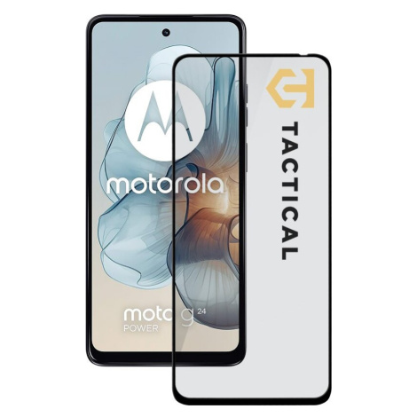Tactical Glass Shield 5D sklo pro Motorola G24 Power černé