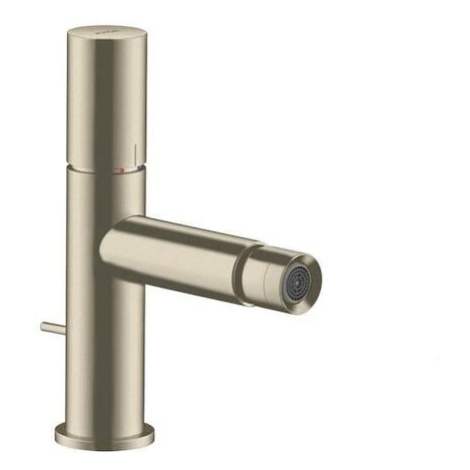 Bidetová baterie Hansgrohe Axor Uno s výpustí kartáčovaný nikl 45200820