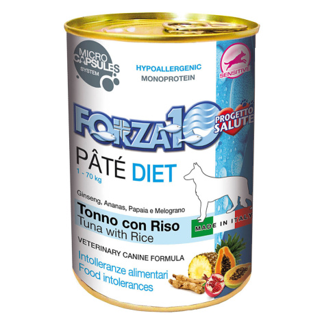 Forza10 Diet Paté 6 x 400 g - tuňák s rýží Forza10 Maintenance Dog