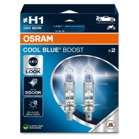 OSRAM H1 12V 80W P14.5s COOL BLUE BOOST 5500K 2ks NO ECE 62150CBB-2HB