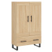 vidaXL Skříň highboard dub sonoma 69,5 x 31 x 115 cm kompozitní dřevo