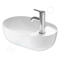 DURAVIT Luv Umývátko na desku, 420x270 mm, bez přepadu, s otvorem pro baterii, bílá 0381420000