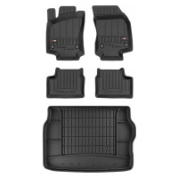 Set 3D gumové autokoberce rohož Opel Astra 2 G Hb 1998-2009