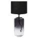 PR Home PR Home Gunnie stolní lampa, sklo, černá/čirá