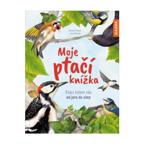 Moje ptačí knížka - Ptáci kolem nás od jara do zimy Kazda