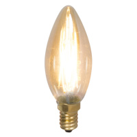 E14 stmívatelná LED lampa na svíčku B35 kouřová 3,5W 250lm 2100K