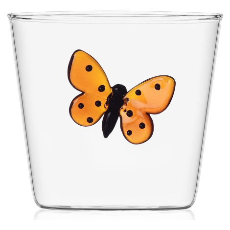 Ichendorf Milano designové sklenice na vodu Garden Pic Nic Tumbler Red Butterfly