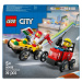 LEGO LEGO® City Závodní balíček: Rozvoz pizzy vs. hasičské auto 60458