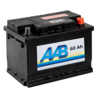 Autobaterie AAB 60Ah, 12V, 540A (nízká)