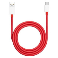 OnePlus Warp Charge Type-A/Type-C Red 100 cm