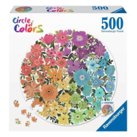 Ravensburger - 2D puzzle: Barevná paleta. Květiny 500 ks