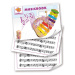 Dřevěný xylofon Music Xylophone Eichhorn barevný 8 tónů s kladívkem od 24 měsíců