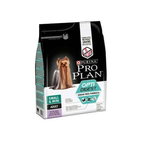 ProPlan Dog Adult Sm&Mini OptiDigest GrainFr krůt 2,5kg