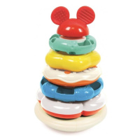Clementoni Barevná kroužková věž Disney Baby - Mickey Mouse
