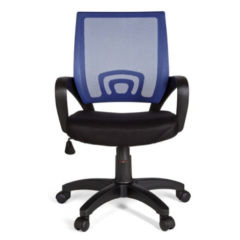 AMSTYLE Kancelářská židle Rivoli Stoff / Netz (household/office chair, modrá)