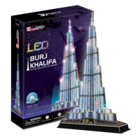 CubicFun - Puzzle 3D Burj Khalifa s LED světlem
