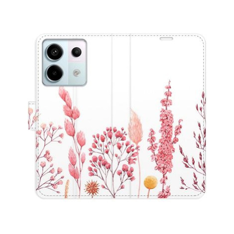 iSaprio flip pouzdro Pink Flowers 03 pro Xiaomi Redmi Note 13 Pro 5G / Poco X6 5G