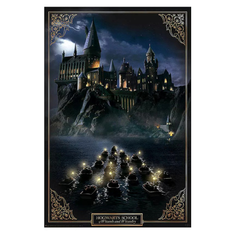 Plakát Harry Potter - Bradavice ABY STYLE