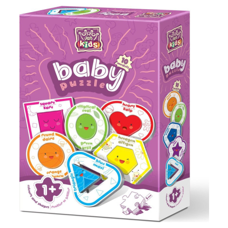 ART PUZZLE Baby Puzzle Barvy a tvary (2 dílky)