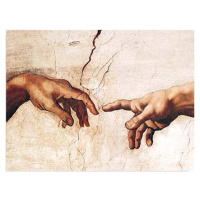 Nástěnná reprodukce na plátně Michelangelo, 40 x 30 cm