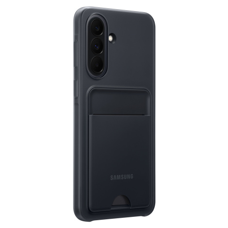 Samsung Galaxy A37 Zadní kryt s kapsou na kartu Black
