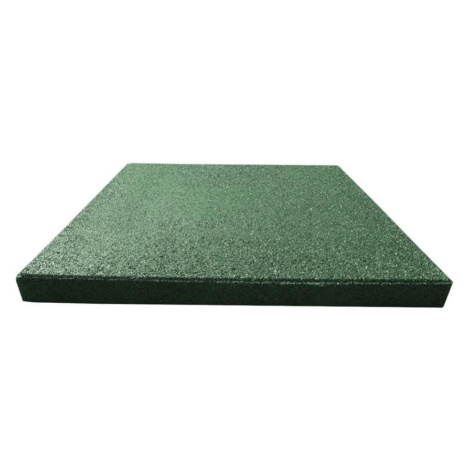 Asko a.s. DLAŽDICE - gumová zelená 50 x 50 x 4 cm (širší)
