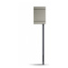 Radius design cologne Schránka na dopisy RADIUS DESIGN (LETTERMANN M POST stainless steel 762 P)