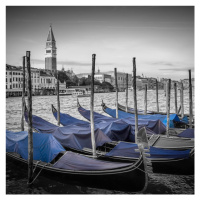 Fotografie VENICE Grand Canal and St Mark's Campanile, Melanie Viola, 40 × 40 cm