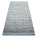 Dywany Lusczow Kusový koberec MANYAS Zhera šedo-modrý