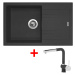 Sinks LINEA 780 Granblack + Mix 3 P GR LINEA 780 Granblack + Mix 3 P GR