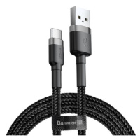 Baseus datový kabel Cafule USB-C 2m 2A šedo-černý