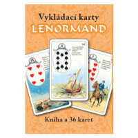 Vykládací karty Lenormand (kniha+karty) - Mademoiselle Lenormand, Erna Droesbeke von Enge