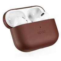 Epico Leather Case Airpods Pro 2 - hnědá