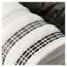 Bavlněný froté ručník s bordurou LUXURY 50x90 cm, bílá, 500 gr Mybesthome
