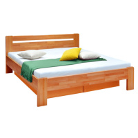 Masivní postel Maribo 2, 180x200, vč. roštu, bez matr., višeň