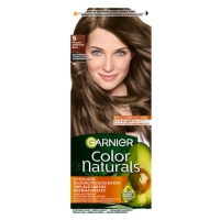 Garnier Color Naturals permanentní barva na vlasy 5 Přirozená světle hnědá, 60 +40 +12 ml