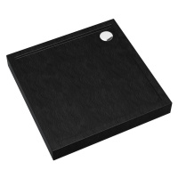 Vanička čtvercová Black Stone 80x80x12 Espera Plus AQM4630CST