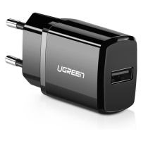 Síťová nabíječka UGREEN ED011, USB, 2,1 A (černá)