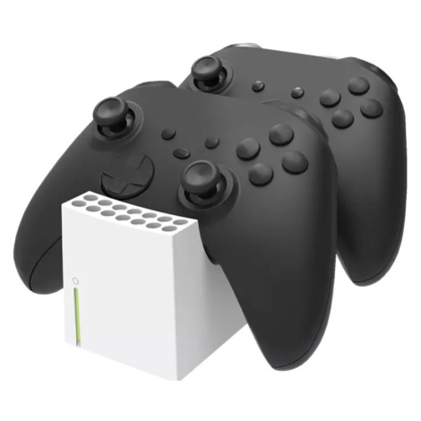 SNAKEBYTE Xbox series X TWIN:CHARGE SX™ Bílá